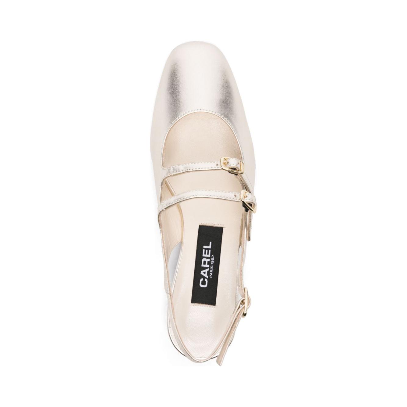 CAREL PARIS Flat shoes Grey Flat Shoes Carel Paris Light Gray
