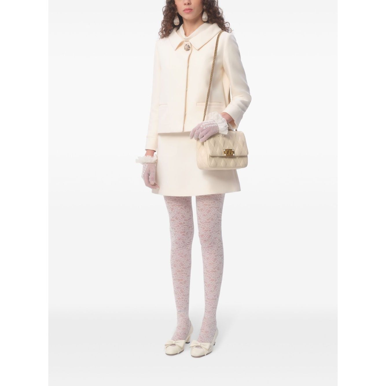 Valentino Crepe Couture Skirt Skirts