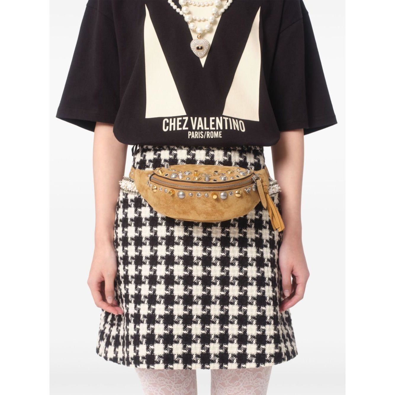 Valentino Chez-print T-shirt Topwear