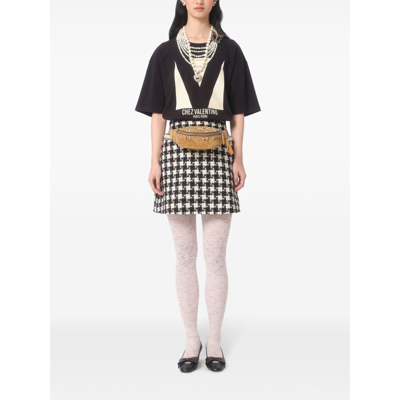 Valentino Chez-print T-shirt Topwear