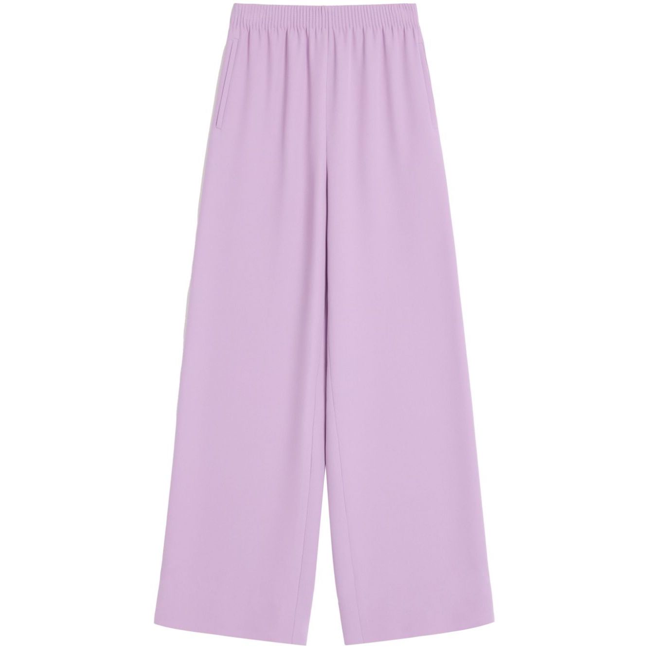 Valentino Silk Wide-Leg Trousers Trousers