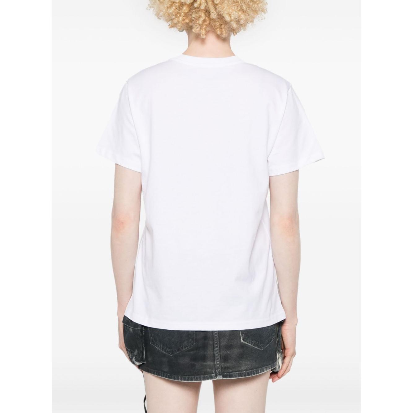 Diesel T-shirts and Polos White Topwear Diesel White Smoke