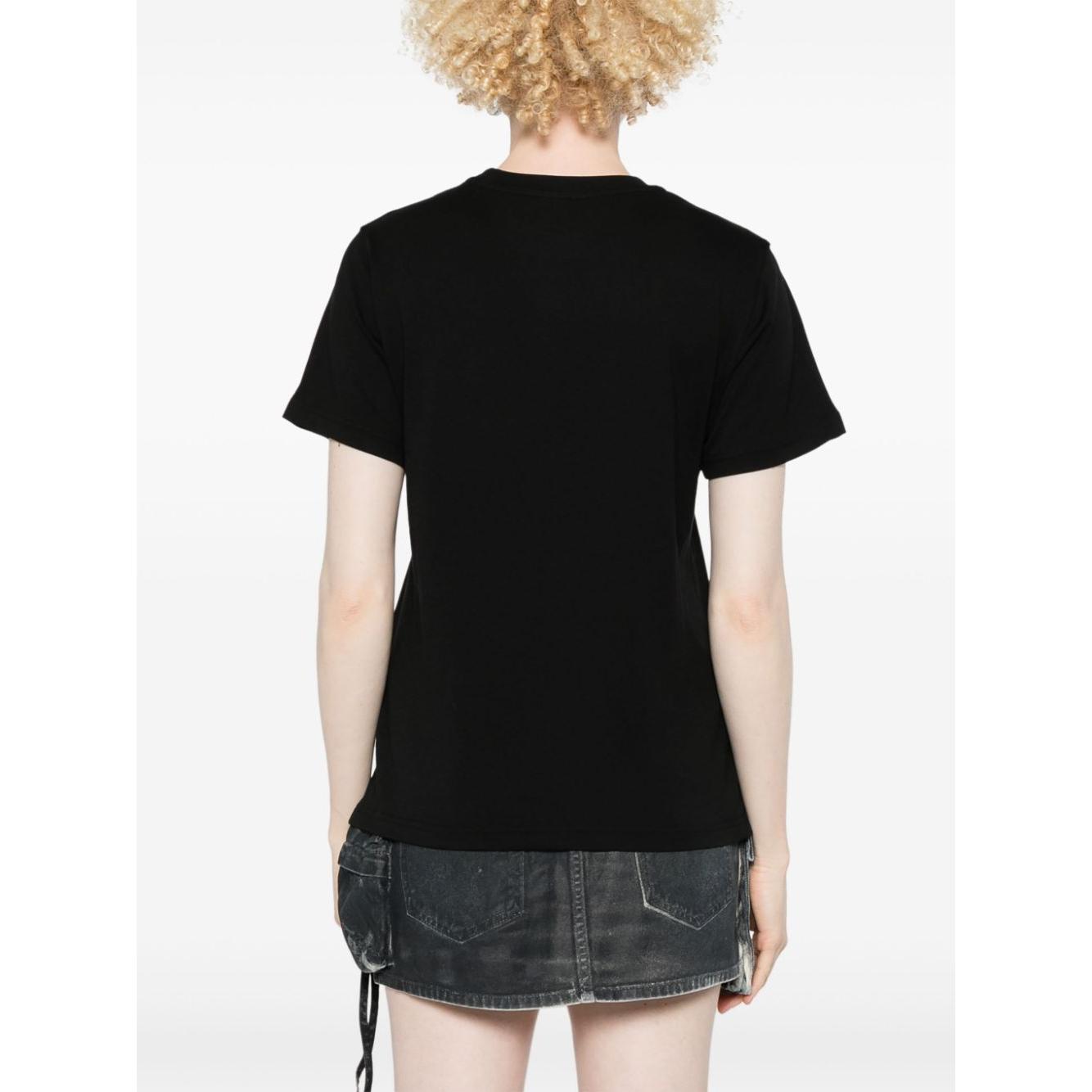 Diesel T-shirts and Polos Black Topwear Diesel White Smoke