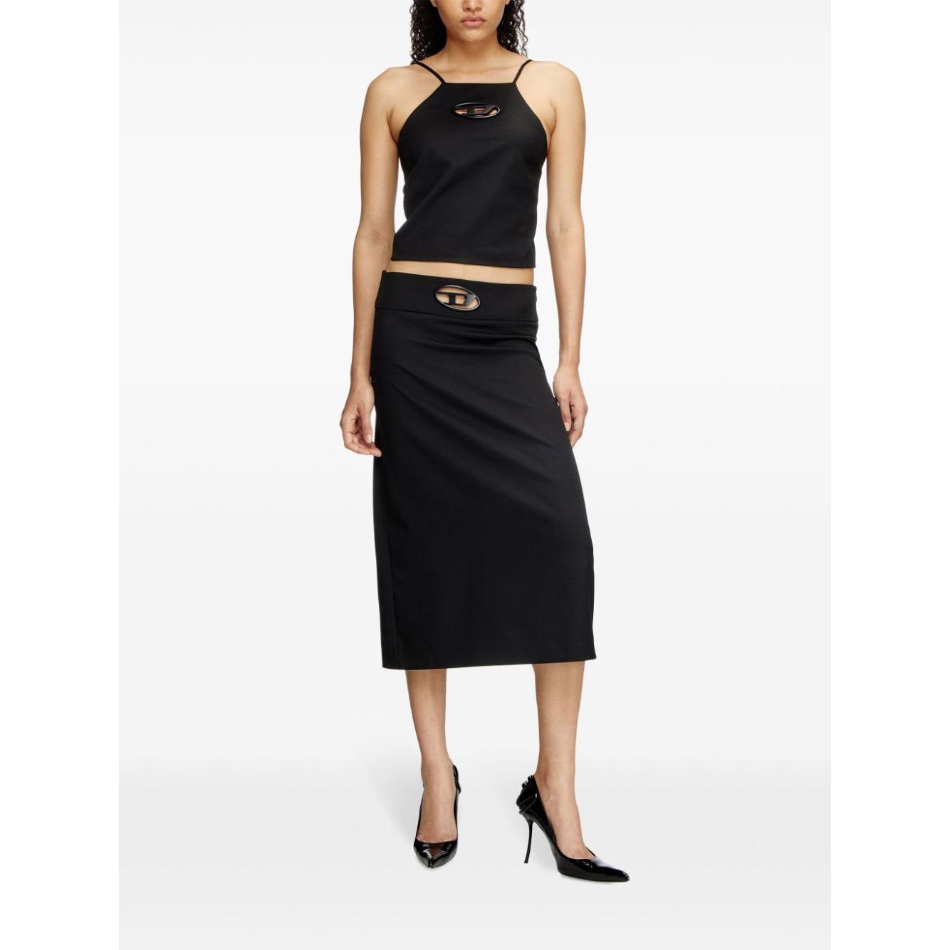 Diesel Top Black Topwear Diesel Black
