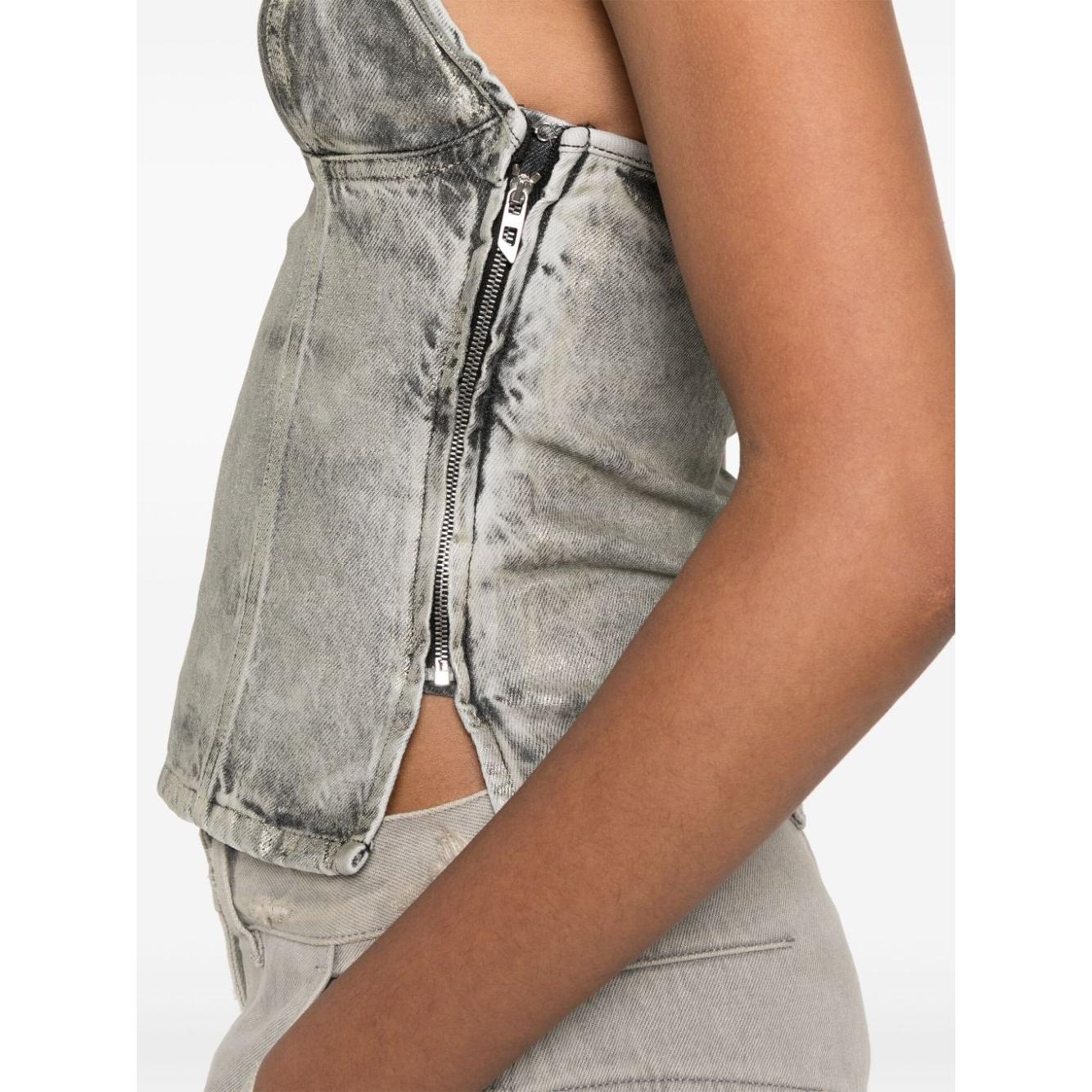 Diesel Top Grey Topwear Diesel Rosy Brown