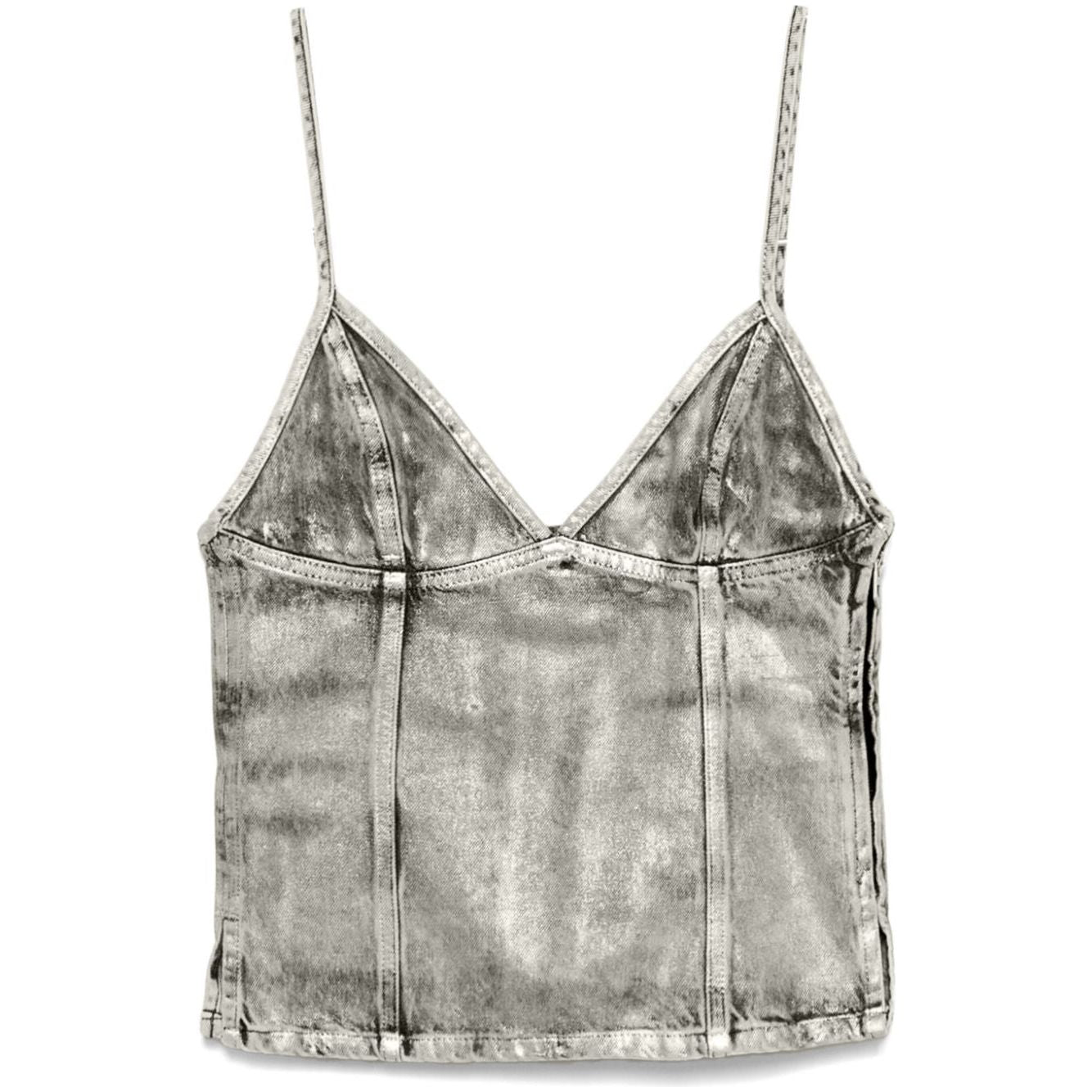 Diesel Top Grey Topwear Diesel Dark Gray