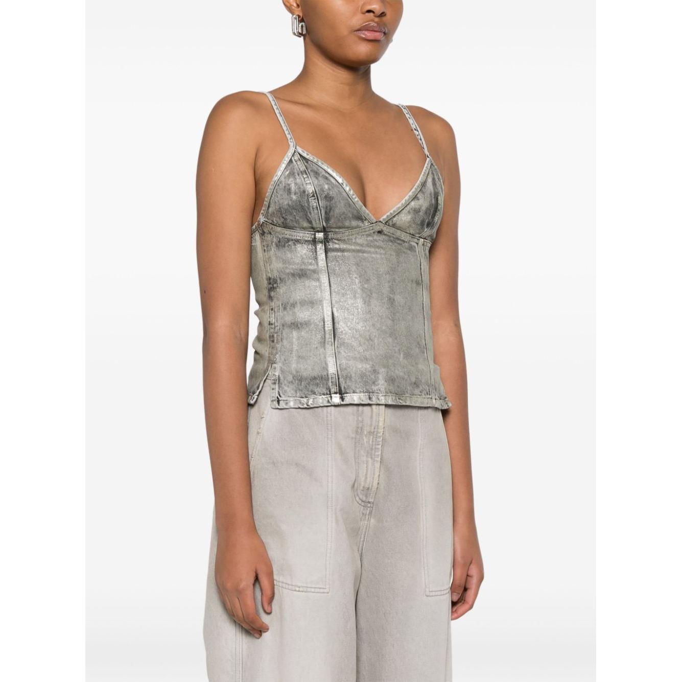 Diesel Top Grey Topwear Diesel Sienna