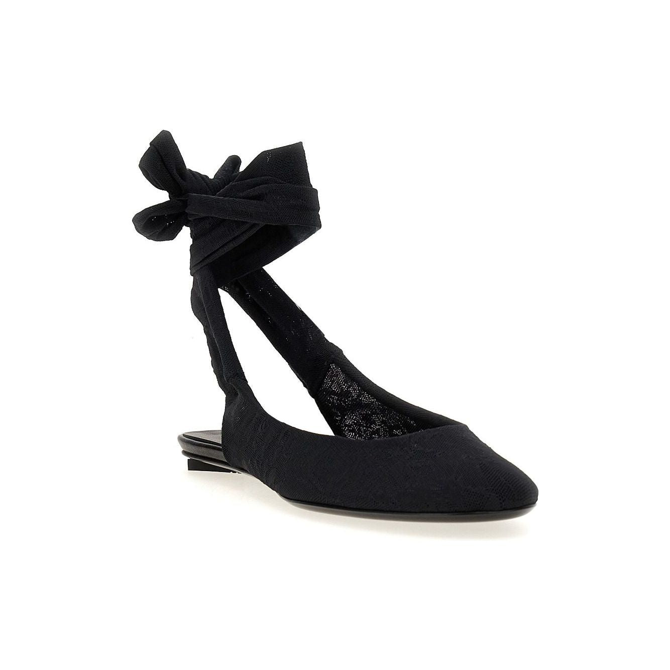 The Attico Flat shoes Black Flat Shoes The Attico Black