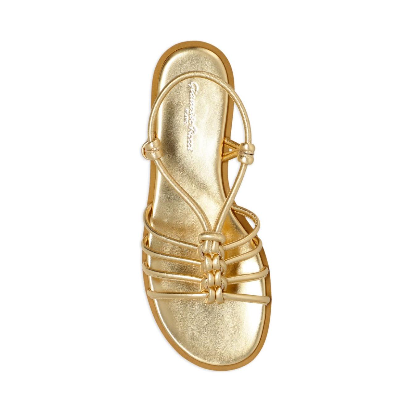 Gianvito Rossi Sandals Golden Sandals Gianvito Rossi Tan