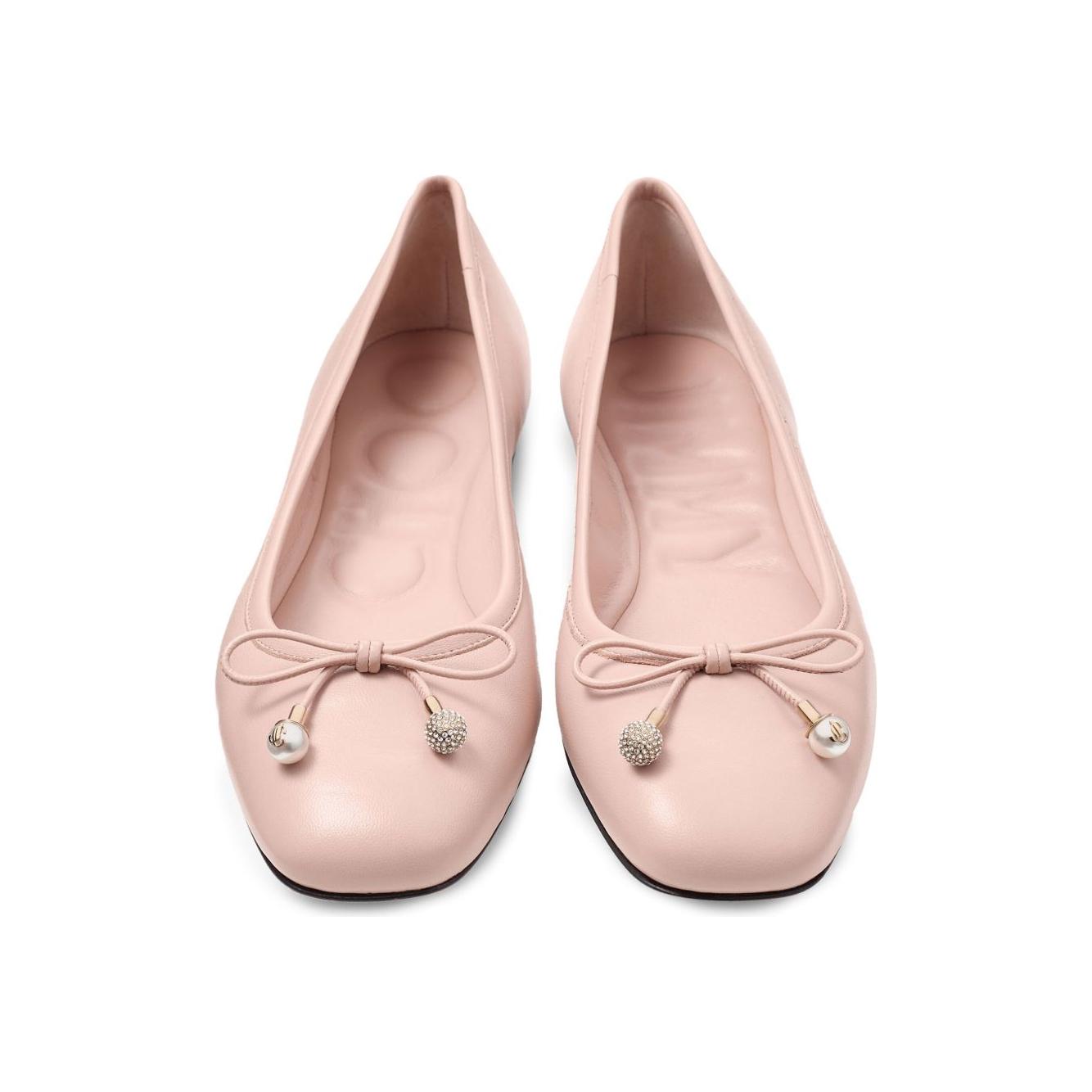 Jimmy Choo Elme Flat with Pearl embellishment