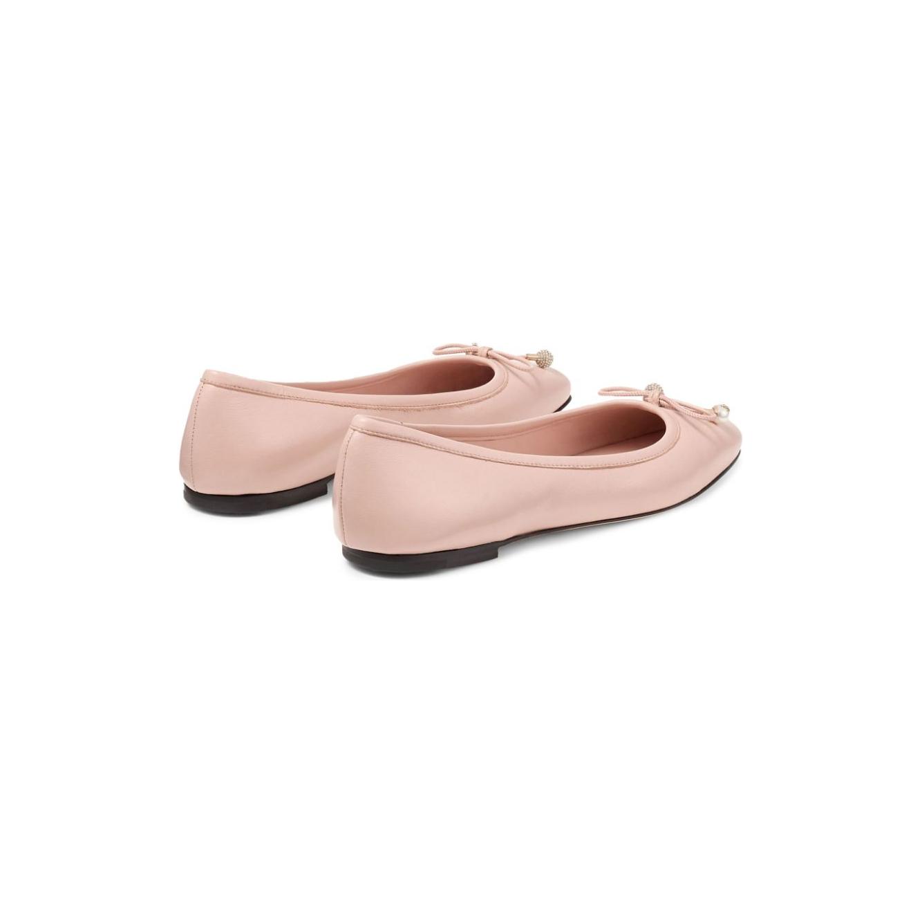 Jimmy Choo Elme Flat with Pearl embellishment
