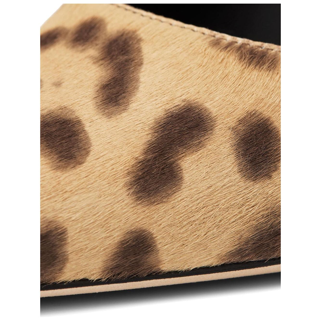 Jimmy Choo Love 85 Leopard Print Pony Pumps