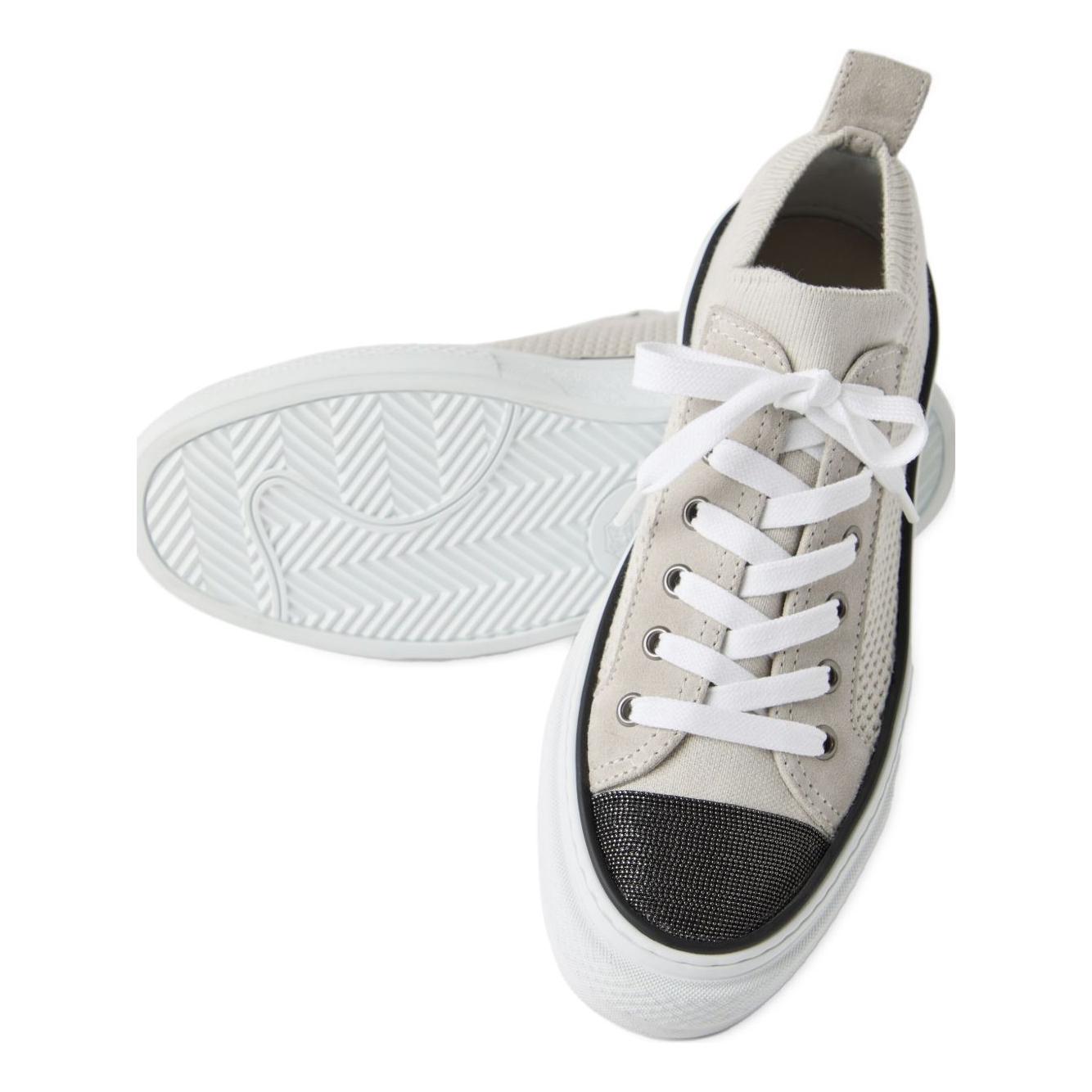 Brunello Cucinelli Sneakers White Sneakers Brunello Cucinelli Light Gray