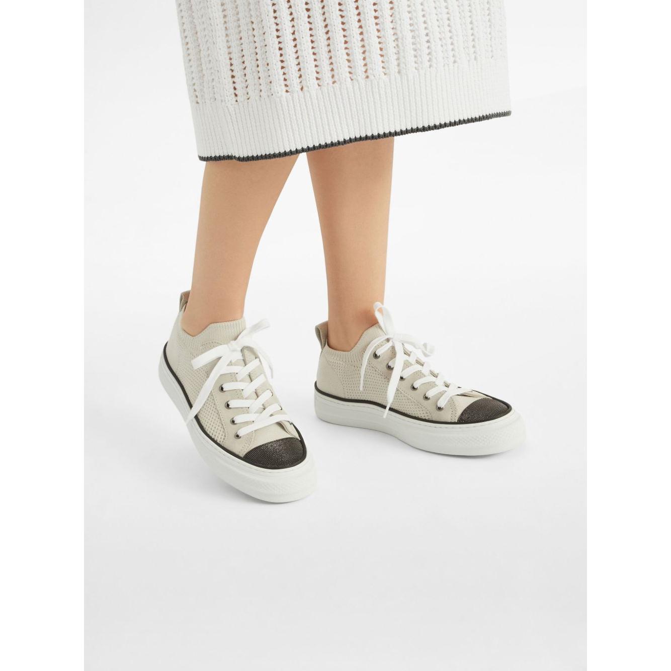 Brunello Cucinelli Sneakers White Sneakers Brunello Cucinelli Lavender