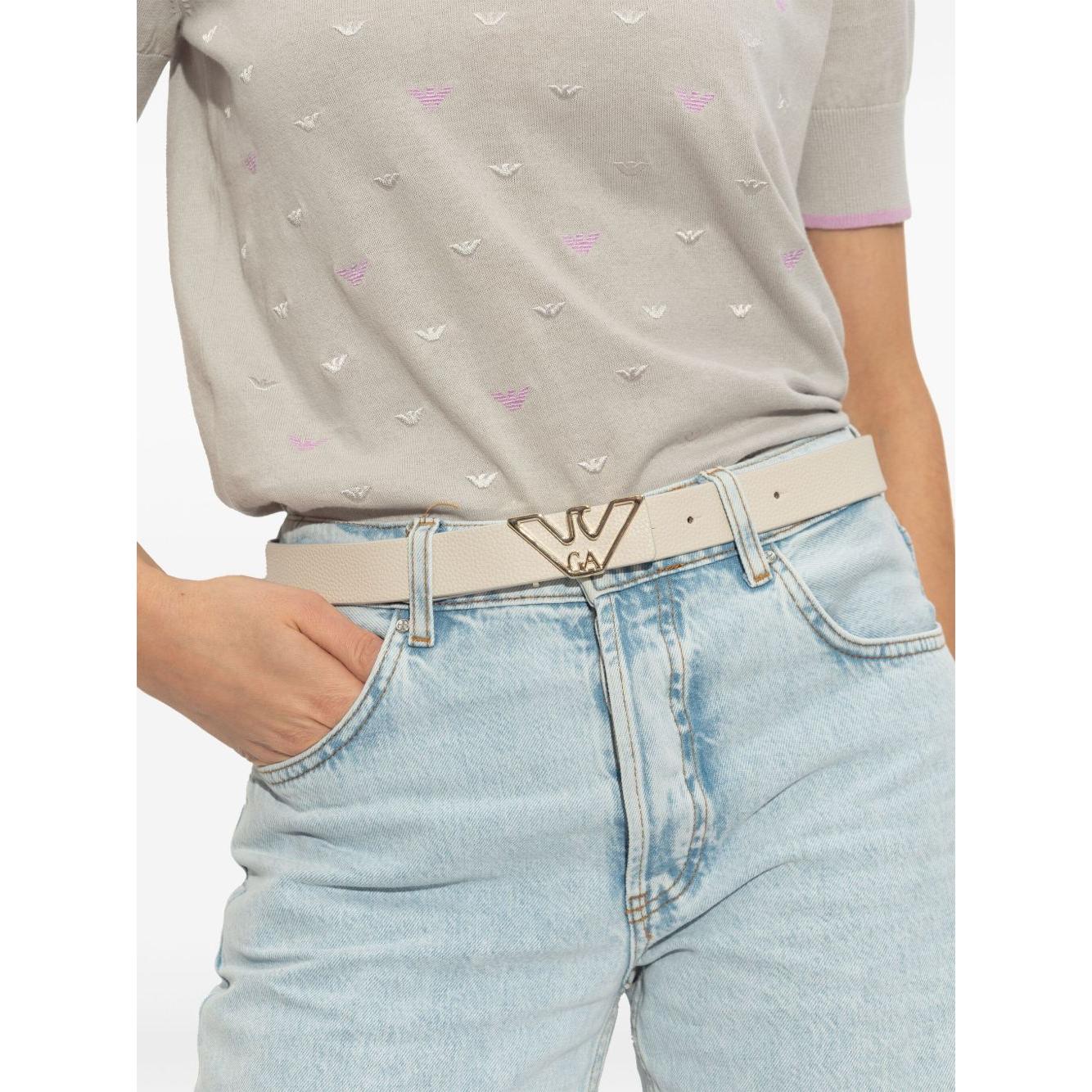 Emporio Armani Belts Beige Belts Emporio Armani Gray