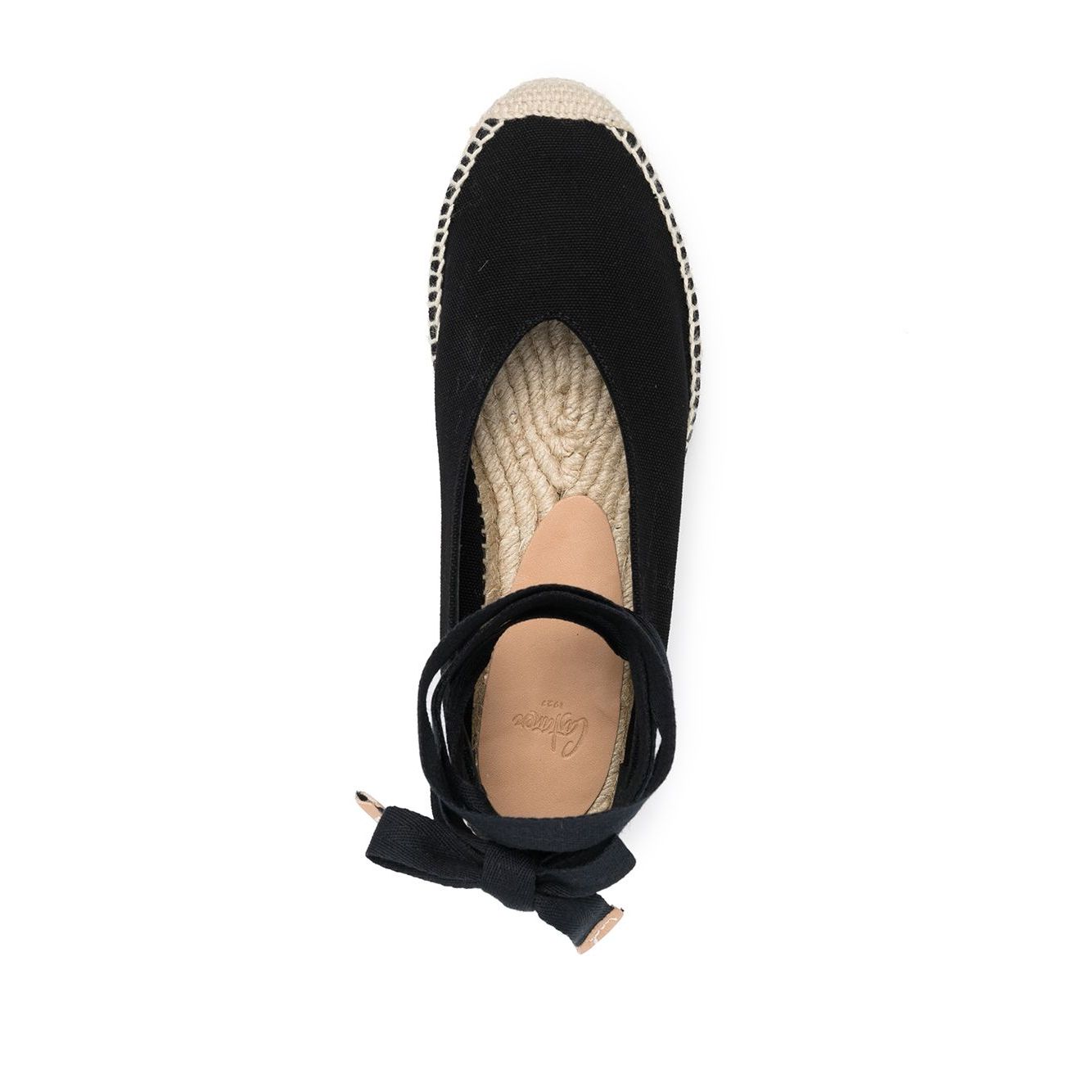 Castañer Castaner Flat shoes Black Espadrilles