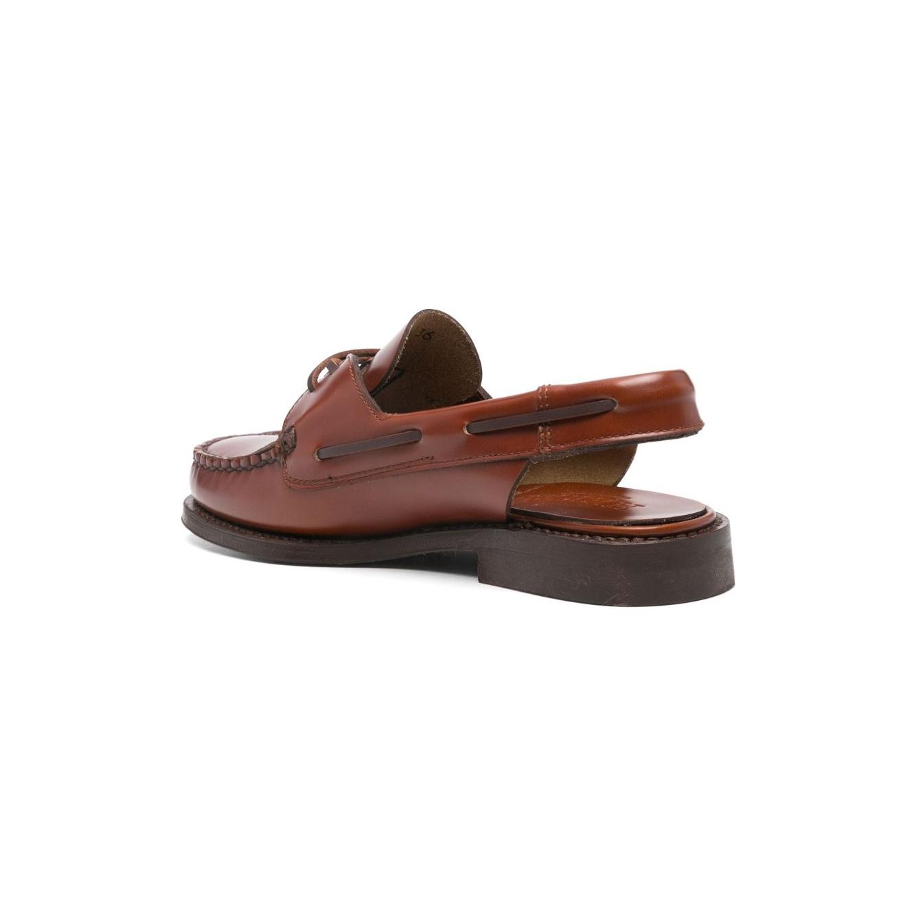 HEREU Flat shoes Leather Brown