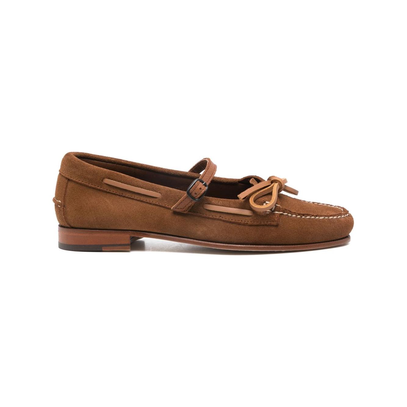 HEREU Flat shoes Leather Brown