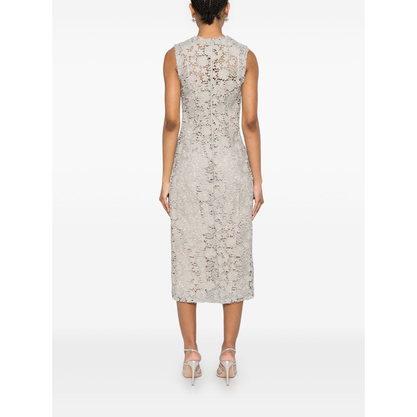 Parosh peonia midi dress