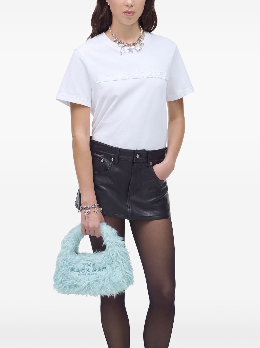 Marc Jacobs The Mini Faux Fur Sack Tote Bag