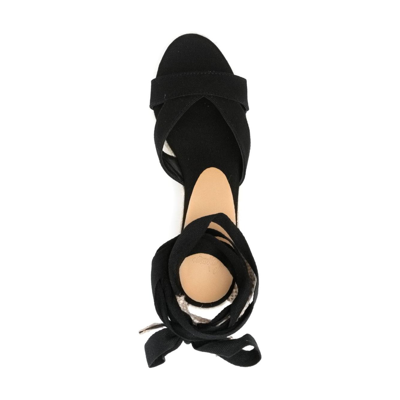 Castaner Flat shoes Black Espadrilles Castaner Tan