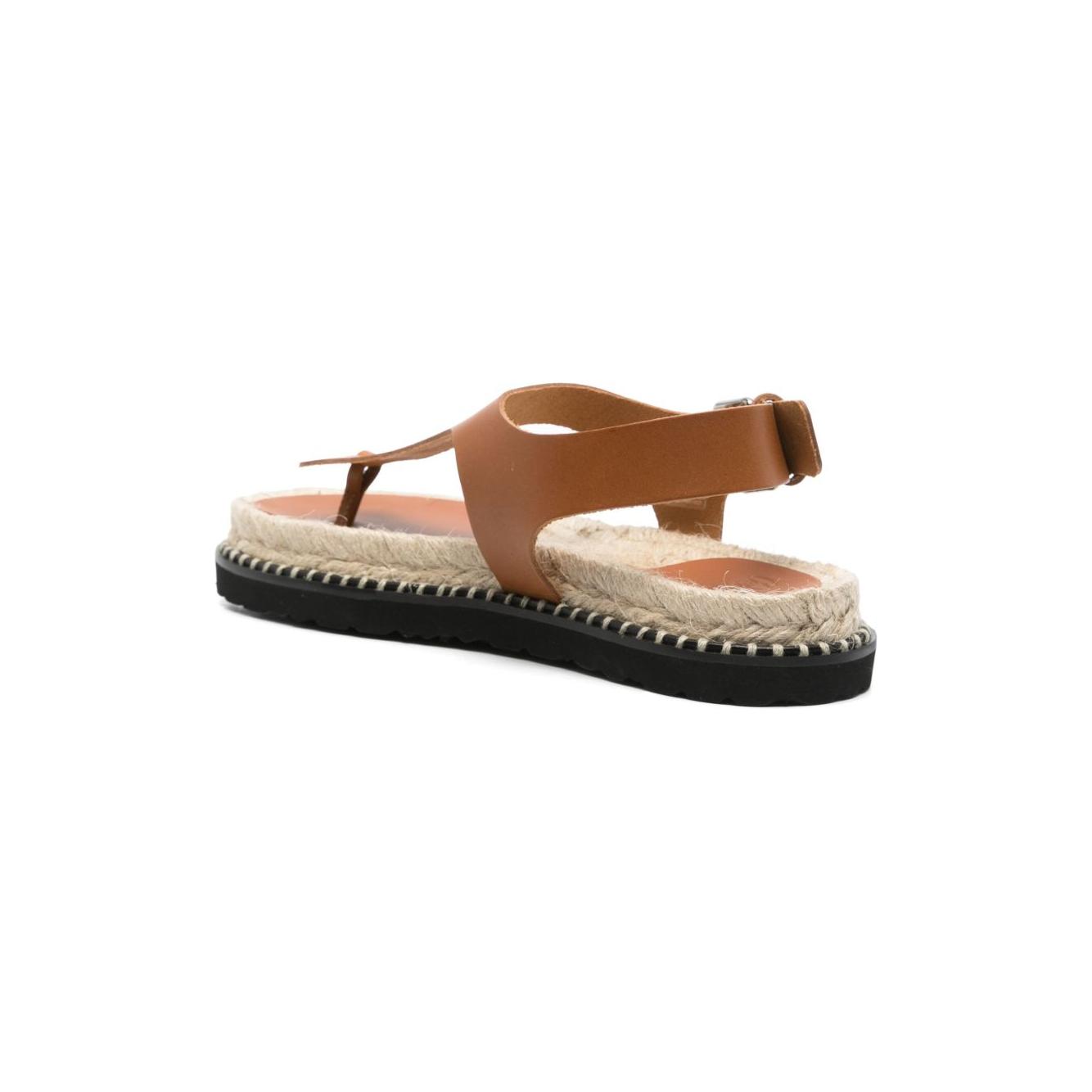 Castaner Sandals Leather Brown Sandals Castaner Sienna