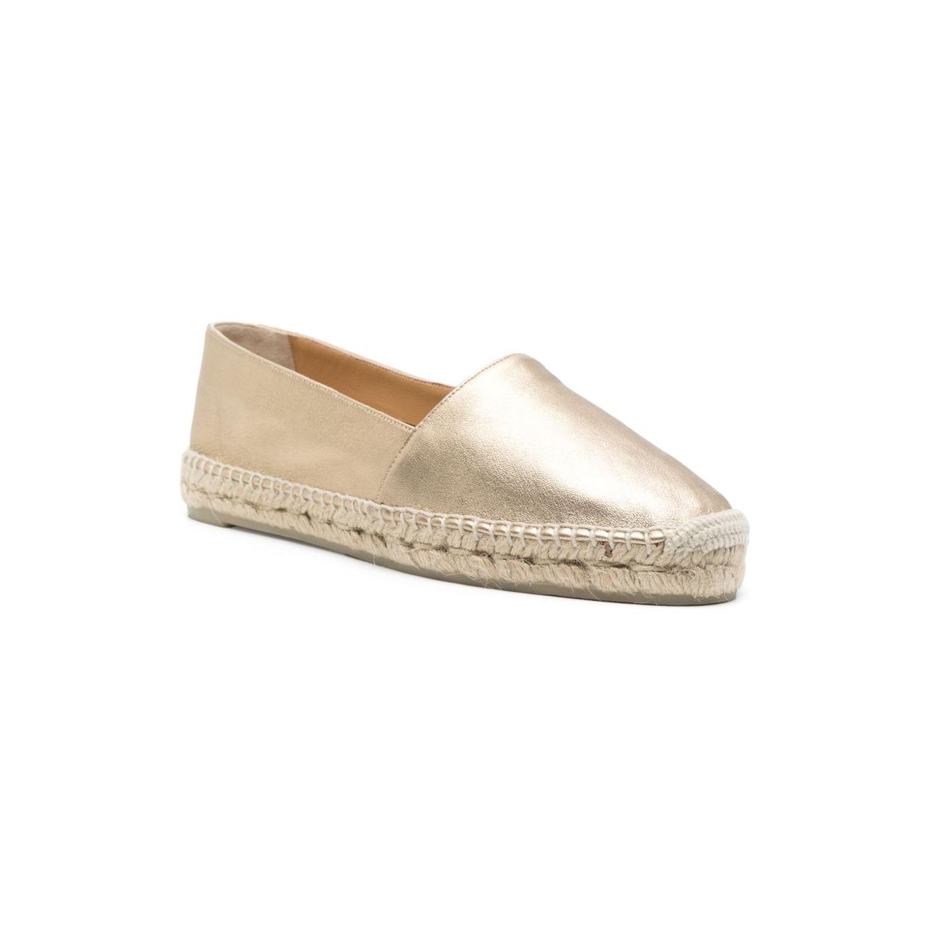 Castaner Flat shoes Golden Espadrilles Castaner Tan