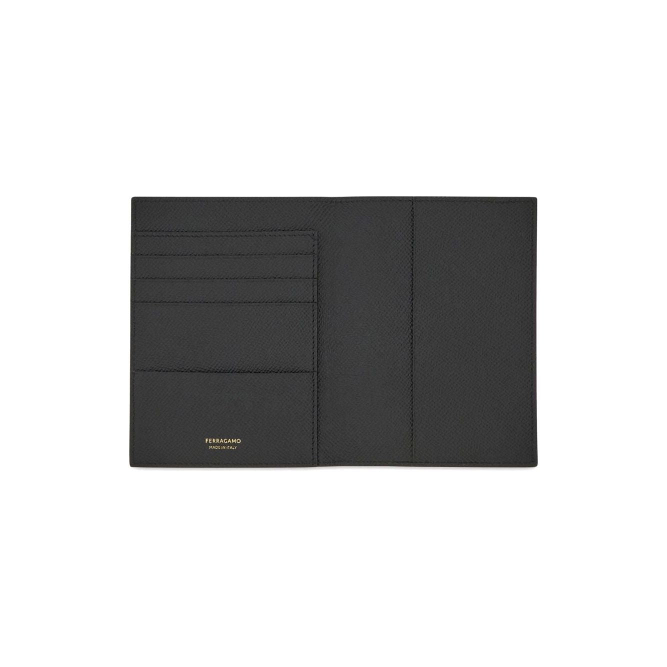 Ferragamo Wallets Black Small Leather Goods Ferragamo Dark Slate Gray