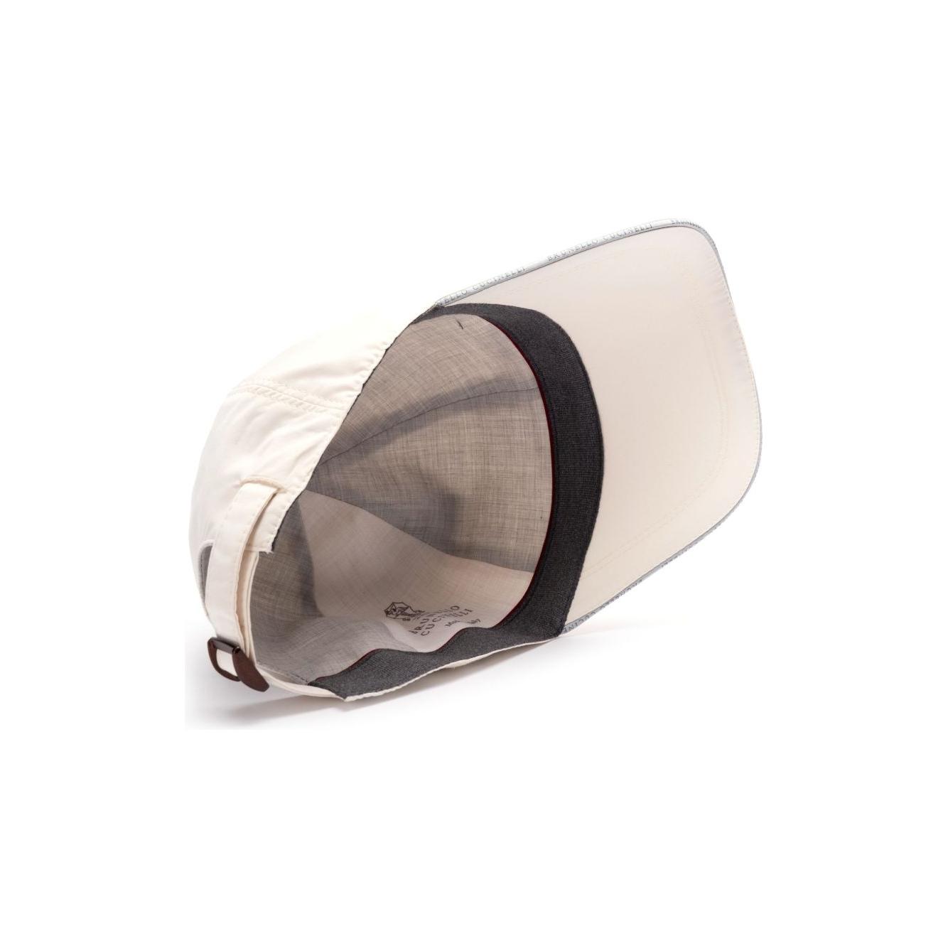 Brunello Cucinelli Hats White Scarves Hats & Gloves Brunello Cucinelli Light Gray