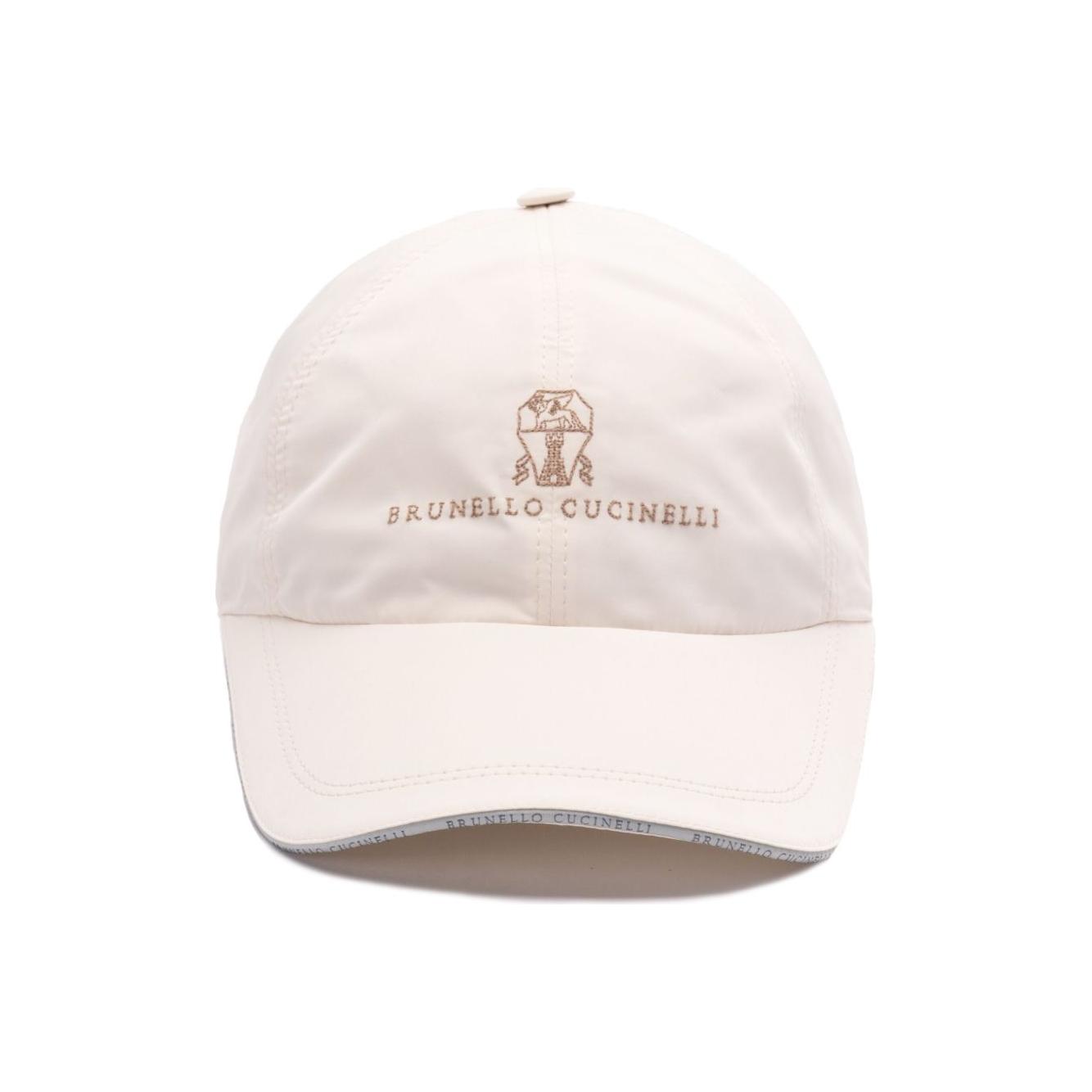 Brunello Cucinelli Hats White Scarves Hats & Gloves Brunello Cucinelli Antique White