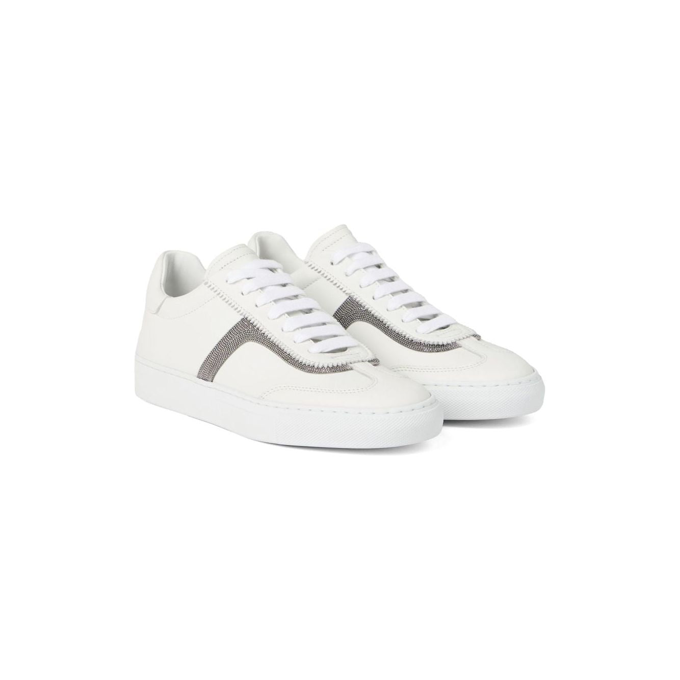 Brunello Cucinelli Sneakers White Sneakers Brunello Cucinelli Lavender