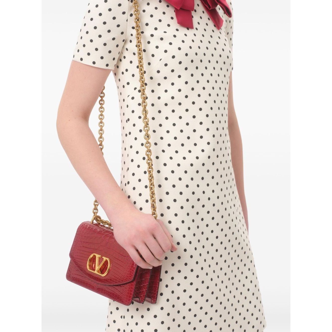 Valentino Dotted mini dress