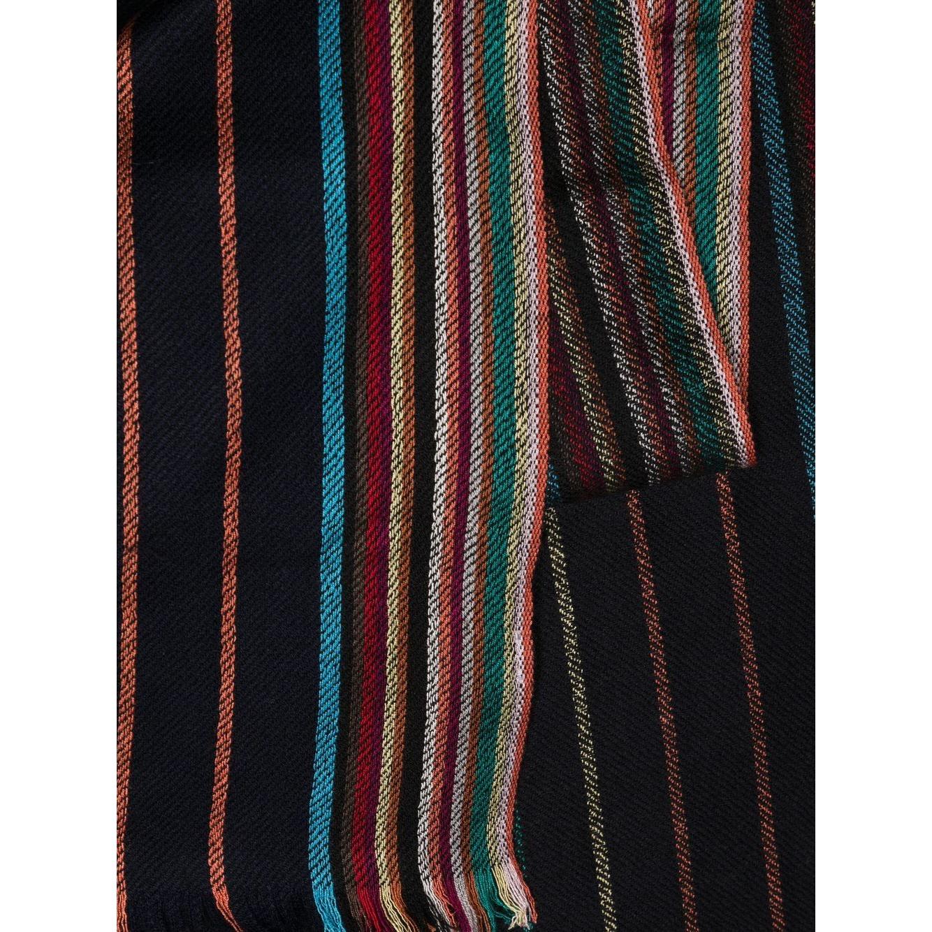 Paul Smith Scarfs Blue Scarves Hats & Gloves Paul Smith Black