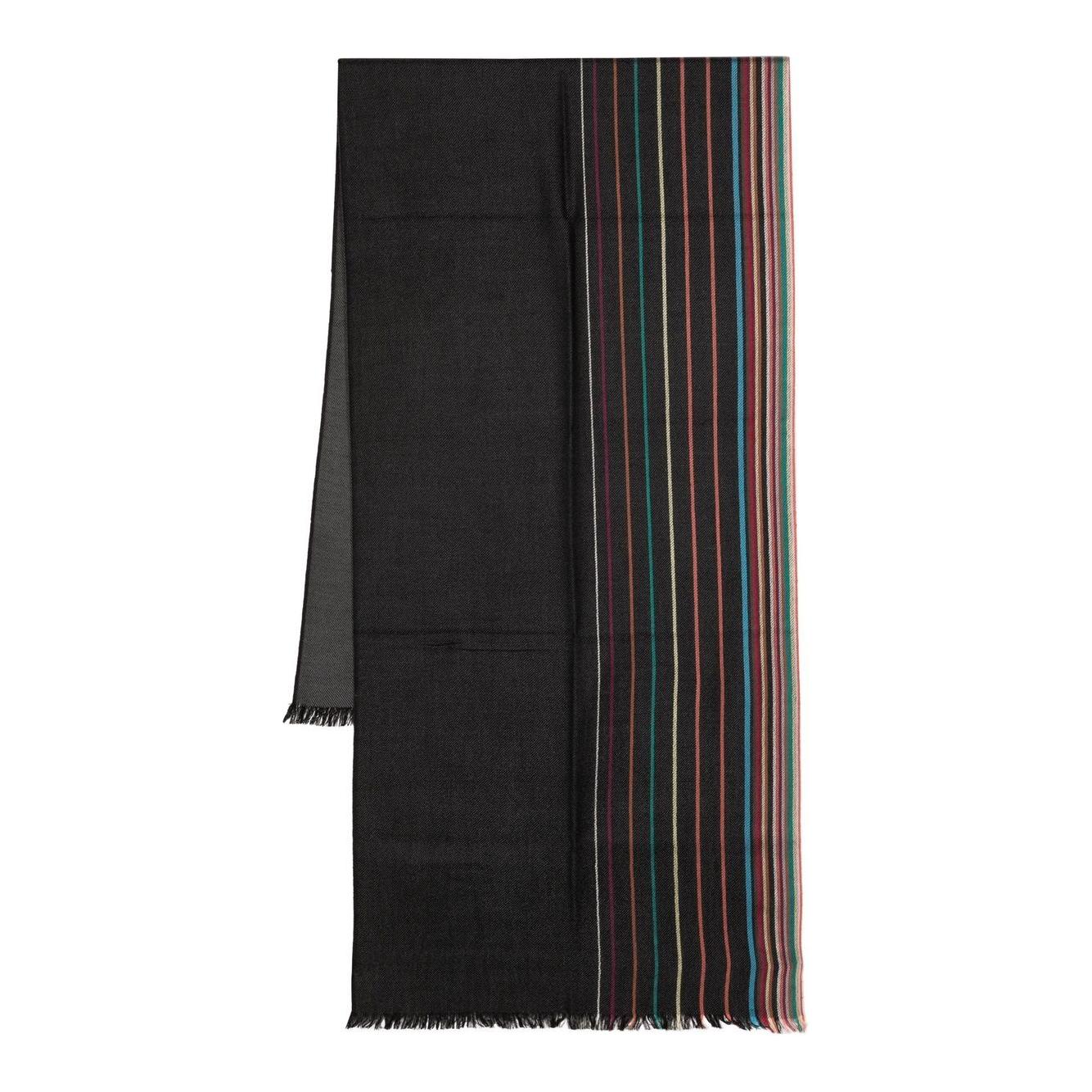 Paul Smith Scarfs Black Scarves Hats & Gloves Paul Smith Dark Slate Gray