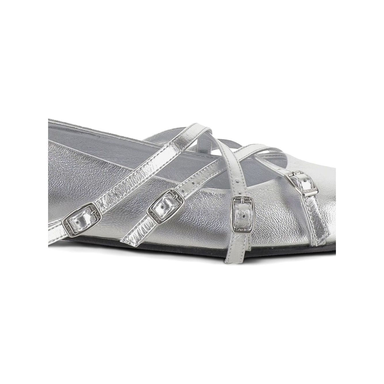CAREL PARIS Flat shoes Silver Flat Shoes Carel Paris Dark Gray