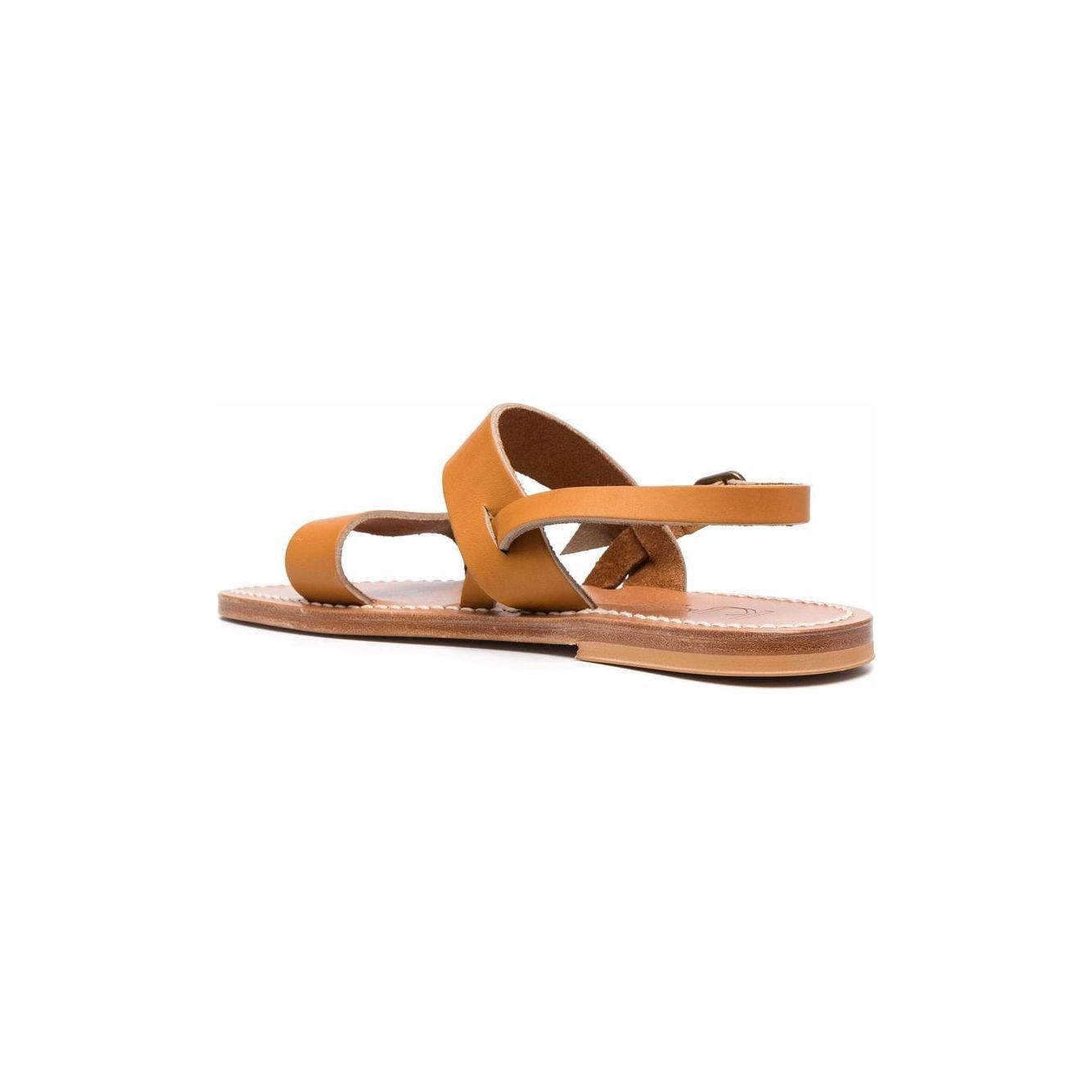 K Jacques St Tropez Sandals Leather Brown Sandals K Jacques St Tropez Chocolate