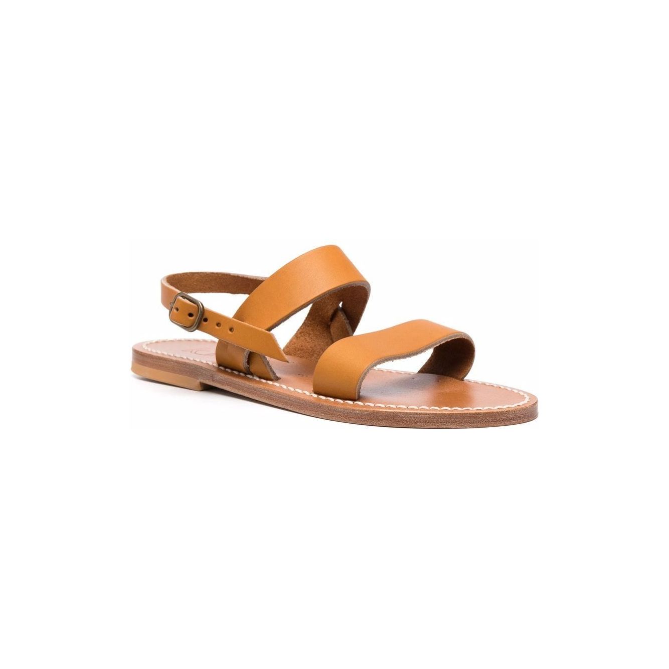 K Jacques St Tropez Sandals Leather Brown Sandals K Jacques St Tropez Rosy Brown