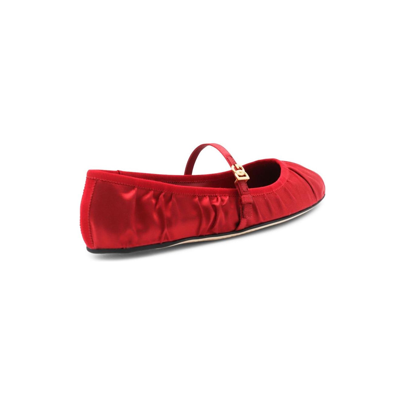 Dolce & Gabbana Buckle ballerinas Flat Shoes Dolce & Gabbana Brown