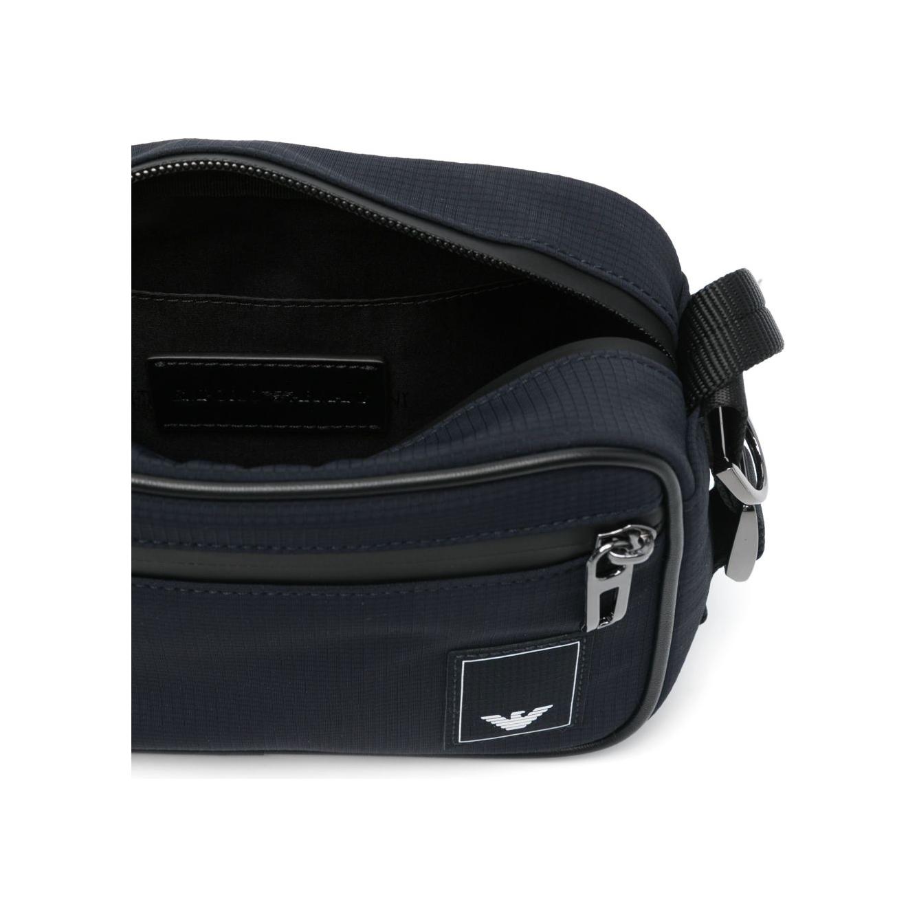 EMPORIO ARMANI CAPSULE Wallets Blue Small Leather Goods Emporio Armani Black