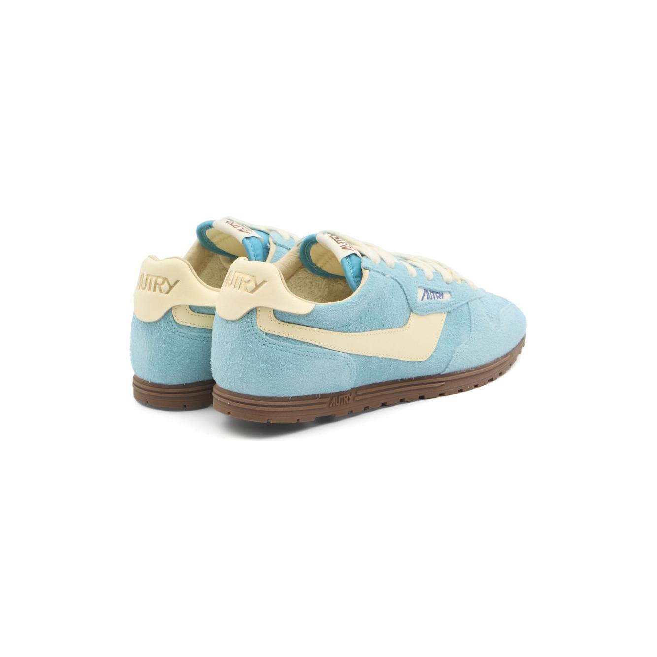 Autry Windspin in suede & Leather Sneakers Autry Gray