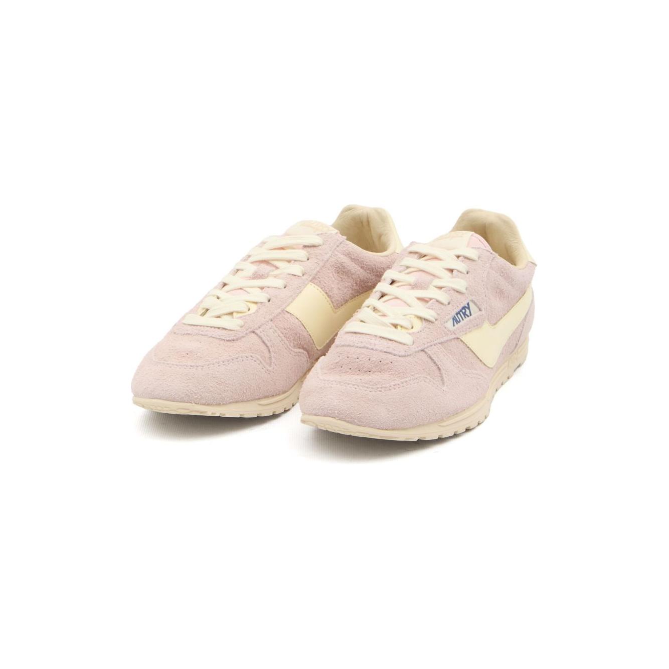 Autry Windspin in suede & Leather Sneakers Autry Light Gray