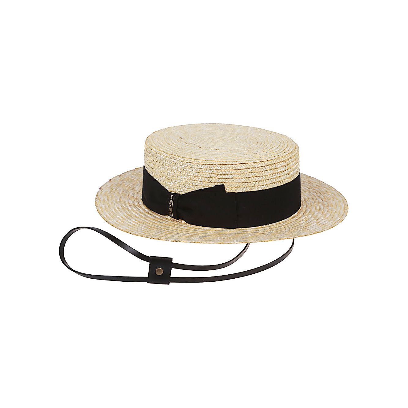 Borsalino Hats Beige Scarves Hats & Gloves Borsalino Black