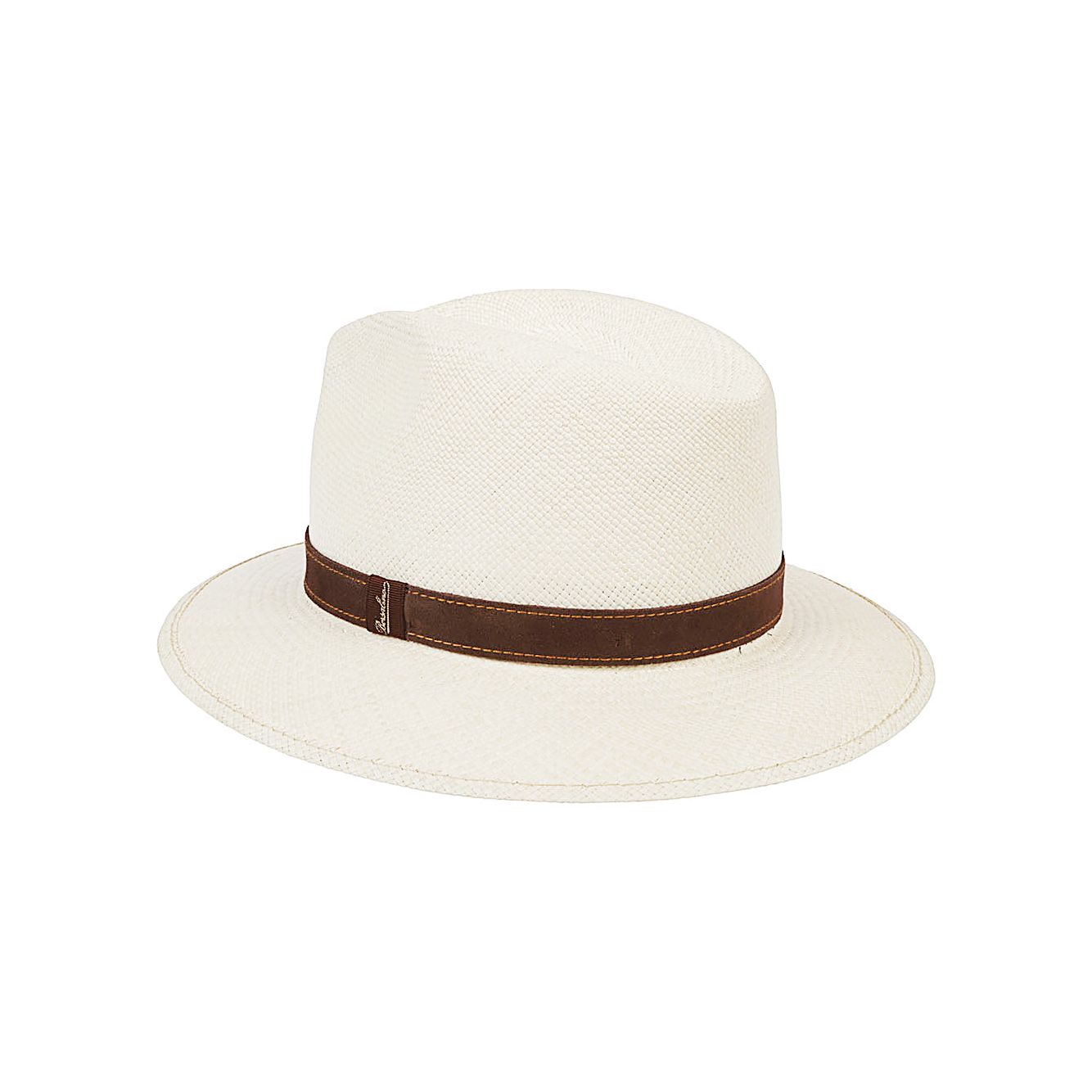 Borsalino Hats Beige Scarves Hats & Gloves Borsalino Antique White