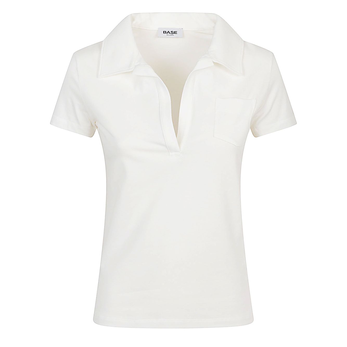 Base T-shirts and Polos White Topwear