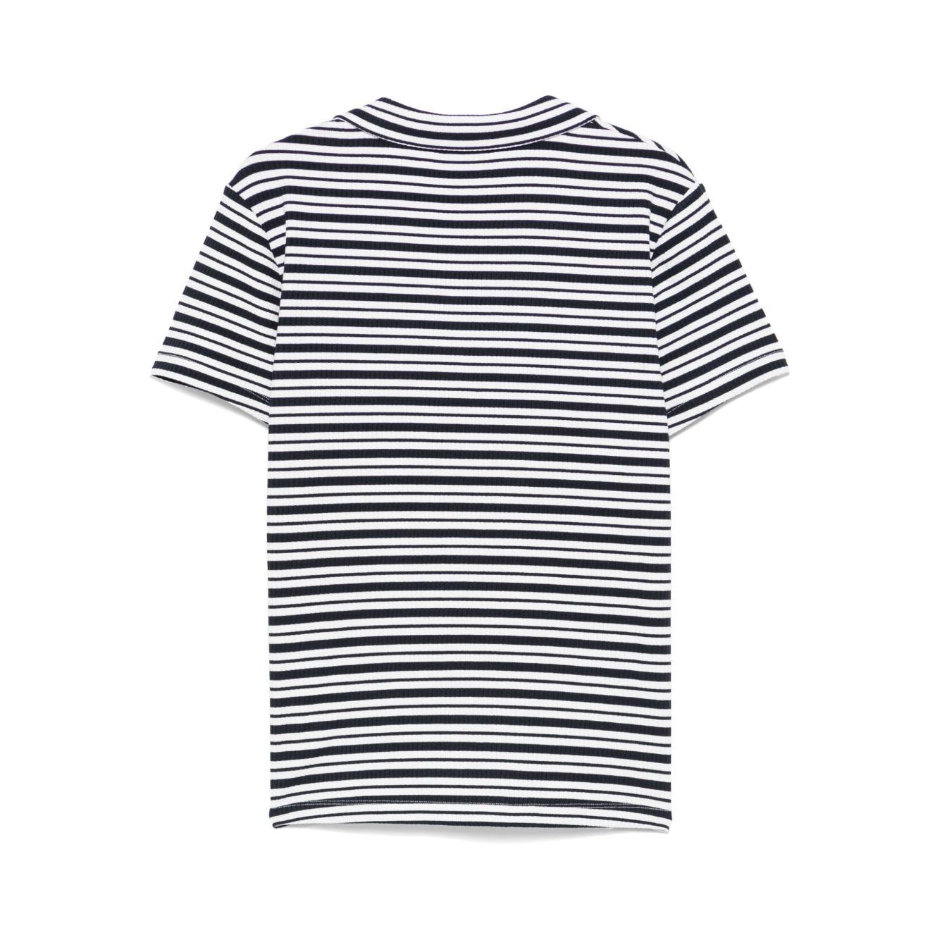 EA7 T-shirts and Polos Black Topwear