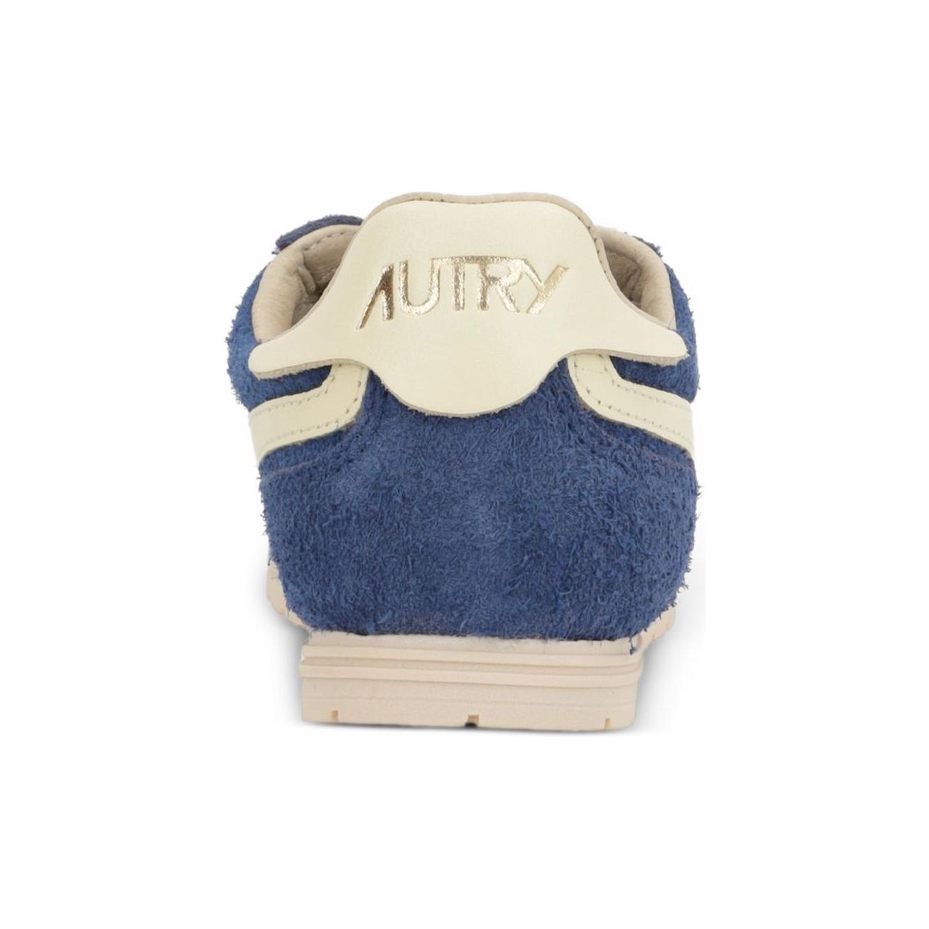 Autry Windspin in suede & Leather Sneakers Autry Light Gray