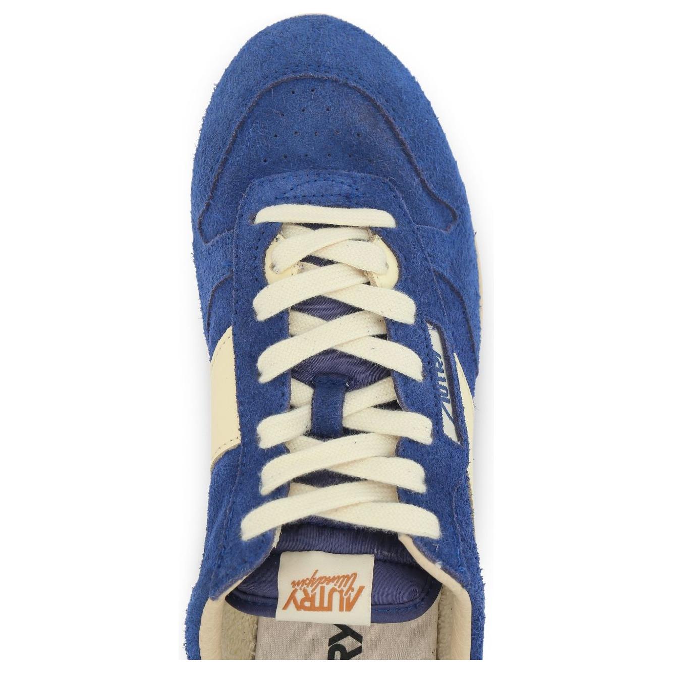 Autry Windspin in suede & Leather Sneakers Autry Light Gray