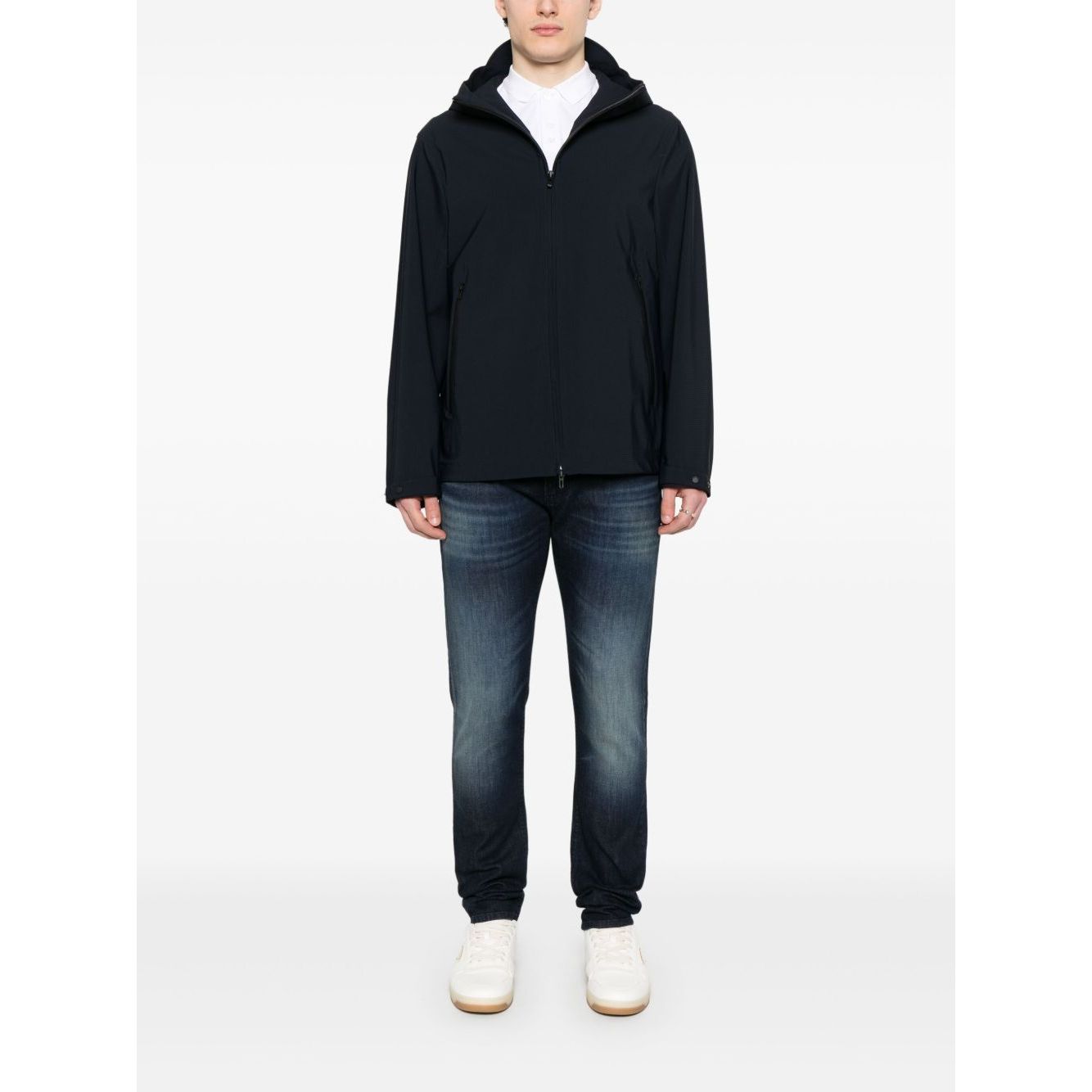 EMPORIO ARMANI CAPSULE Coats Blue