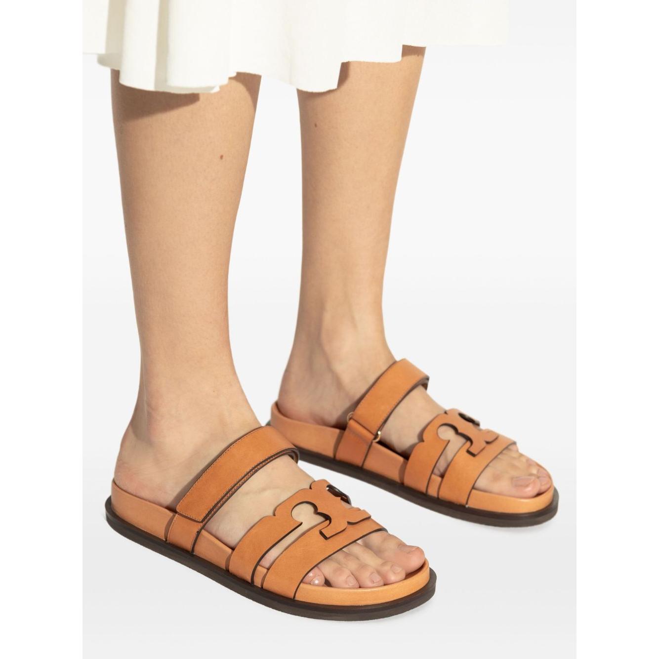 Tory Burch Sandals Camel Sandals Tory Burch Antique White