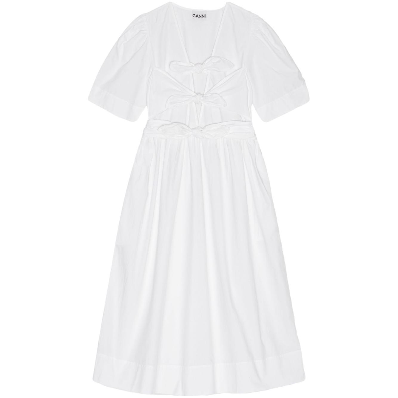 GANNI Dresses White